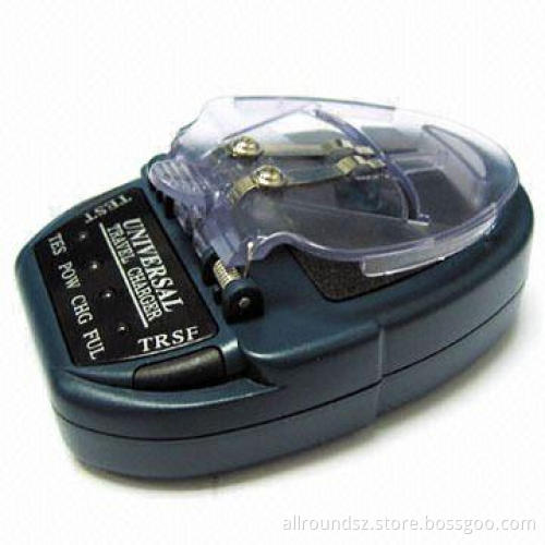 Universal Mobile Phone Charger with LED Light Indicator and Automatic Shutdown Function
